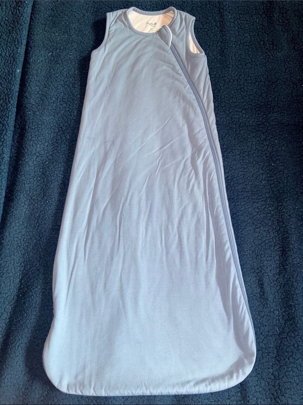 Kyte BABY Blue Sleeveless Baby Sleep Sack